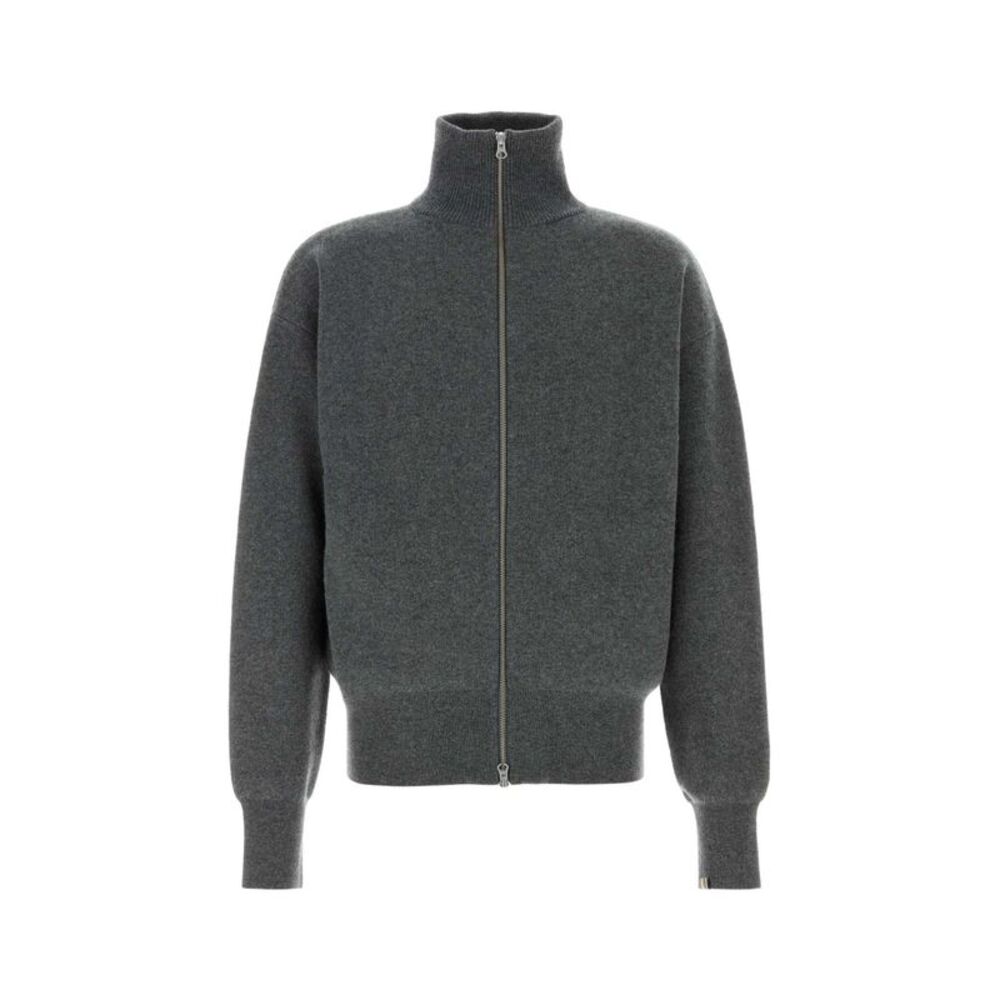 Extreme Cashmere Men Dark Grey Cashmere Nâ°319 Cardigan